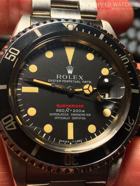 rolex submariner red dot|rolex submariner with red letters.